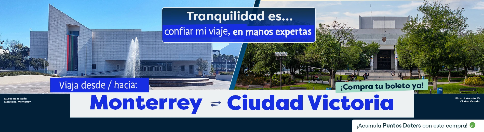 Nueva conexión Monterrey - Cd Victoria con ETN Turistar